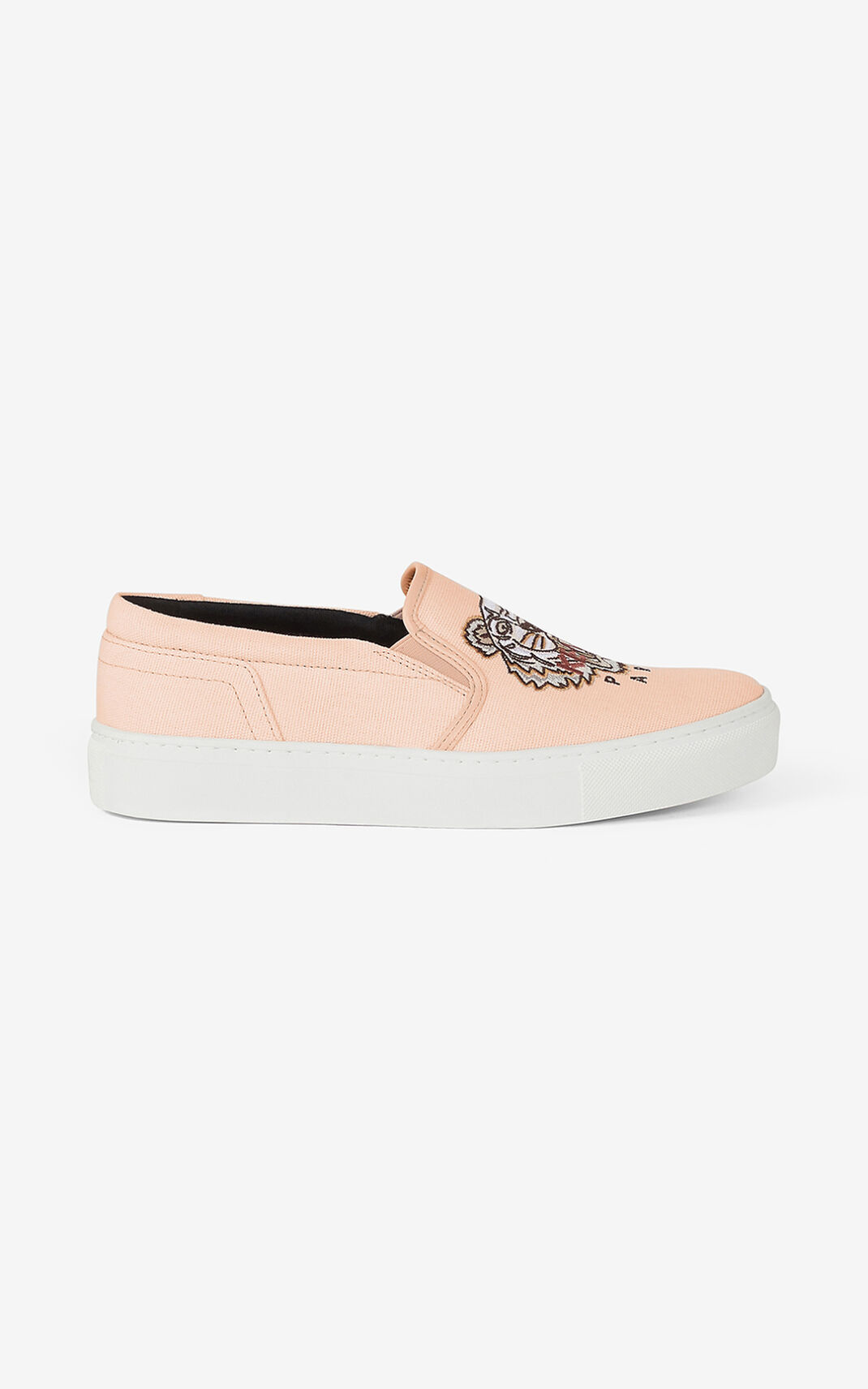 Kenzo K Skate Tiger slip on Zapatillas Mujer Beige | 1426798-WB